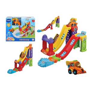VTech Baby Toot Toot Drivers 3-in-1 Raceway Car Racing Track Ages 1+ Toy Play