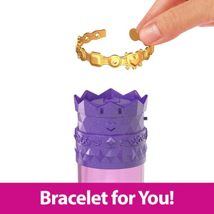 Mattel Disney Princess Small Doll Royal Color Reveal 6 Surprises Bracelet Play