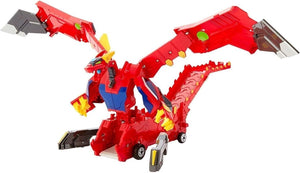 Turning MeCard Mega Drakona Mecardimal Ages 6+ New Toy Dragon Car Truck Robot