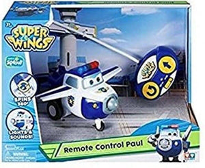 Super Wings Toy RC Vehicle Remote Control Plane Jett Paul Ages 3+ New Toy