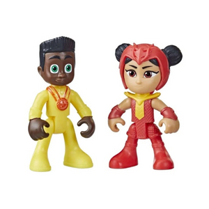 PJ Masks Disney Junior 2.5-Inch Mini Figure 2-Pack Newton Star & An