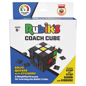 Rubik Coach Cube Learn to Solve 3x3 Cube with Stickers New Toy