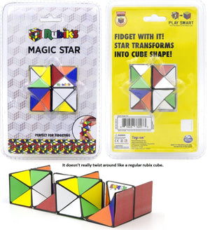 Rubiks Magic Star Classic Fidget Play Gift