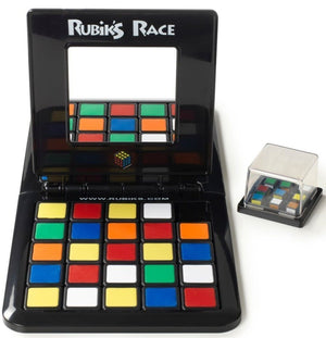 Rubik's Race Classic Fast-Paced Strategy Sequence Brain Teaser Travel Board Gam