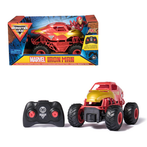 Monster Jam Iron Man RC Monster Truck 1 24 Scale Remote Control Race Drive PlyX2