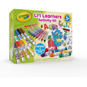 Crayola Lil Learners Activity Set Crayons Markers Paint Sticks Learn Play 3 Plus