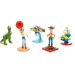 Disney Toy Story Classic 5 Pack Figures Woody Buzz Lightyear Jessie Rex Aliens
