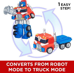 Transformers Energize Rescue Bots Optimus Prime Bot Ages 3+ New Toy Robot