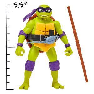 TMNT Ninja Turtles Mutation Mayhem Ninja Shouts Donatello 14 CM Action Figure