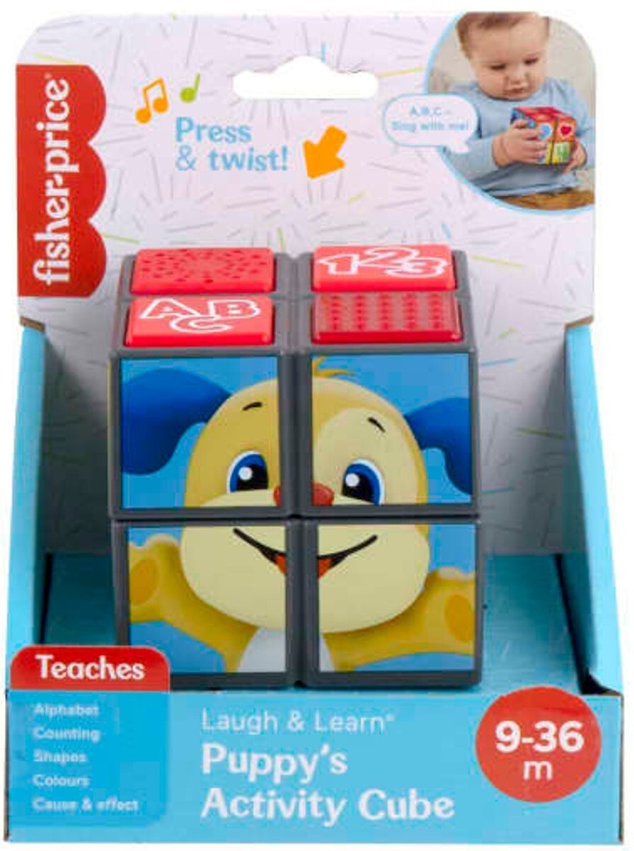 Fisher-Price Learn and Laugh Baby Learning Toy Lights and Fine Motor Activities