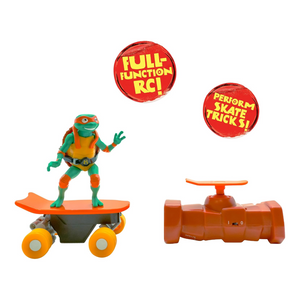 Teenage Mutant Ninja Turtle Michelangelo Half Pipe RC Vehicle Ages 5+ New Toy