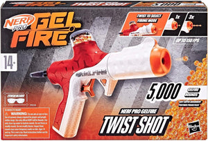 Nerf Pro Gelfire Twist Shot Blaster 150 FPS 5,000 Gelfire Rounds Ages 14+ Toy