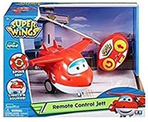 Super Wings Toy RC Vehicle Remote Control Plane Jett Paul Ages 3+ New Toy