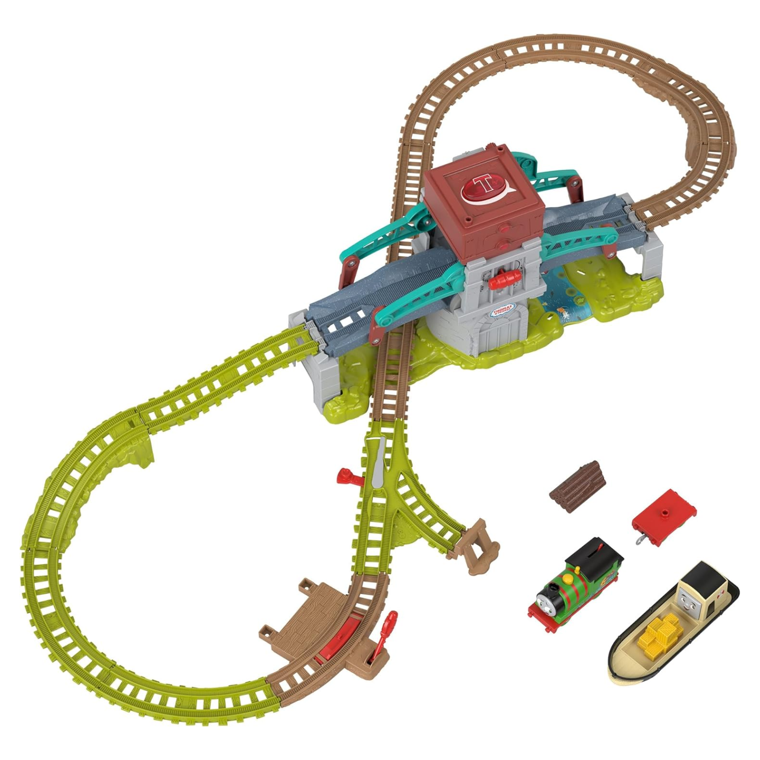 Thomas and Friends Train Set Talking Bulstrode Which Way Bridge Track