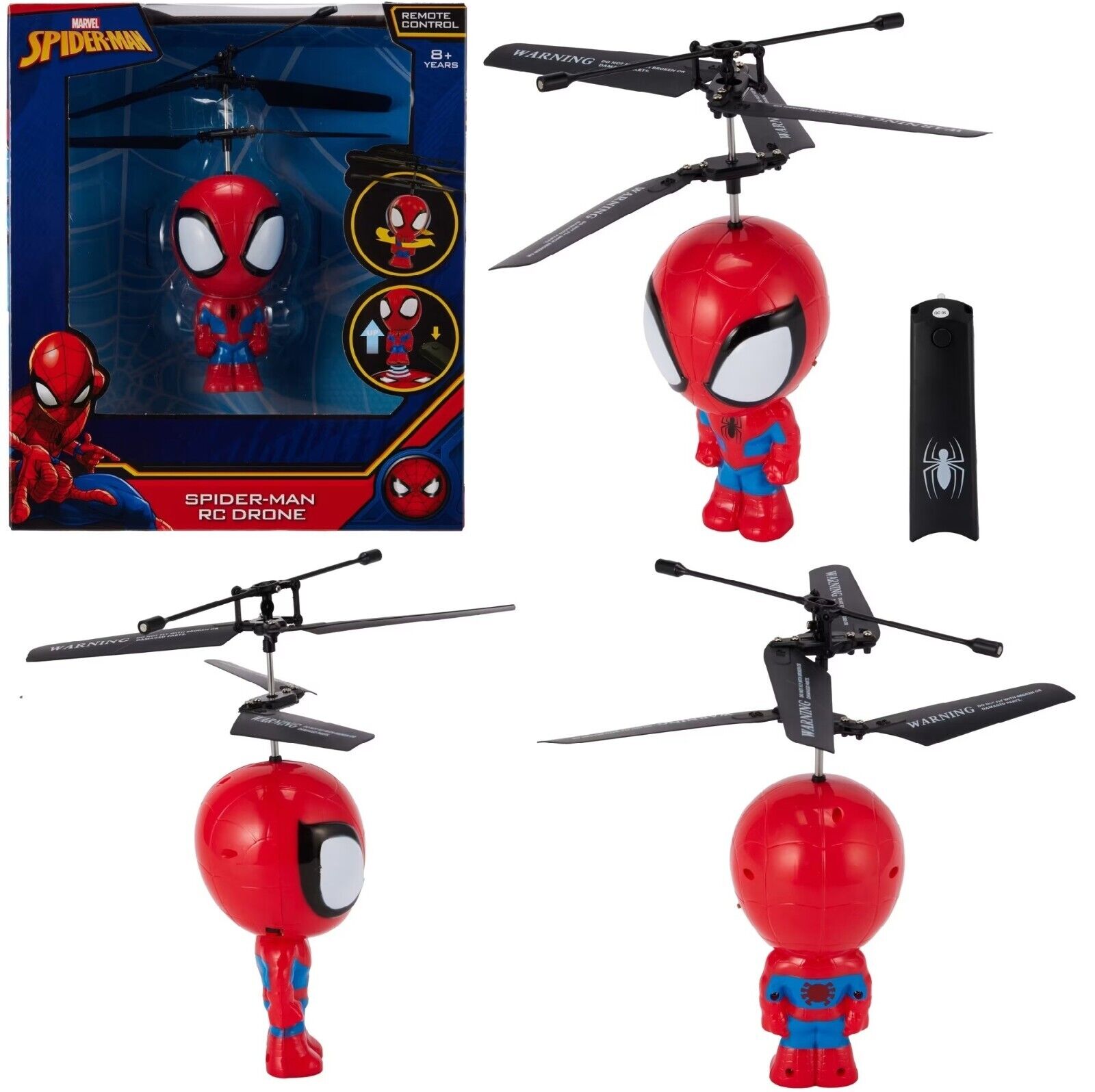 Marvel Spider-Man Remote Controlled Drone Super Hero Spiderman RC IR