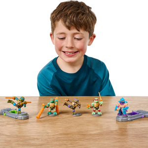 Akedo Teenage Mutant Ninja Turtles Battle Pack Mini Battling Warriors New Toy