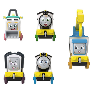 Thomas & Friends Construction Crew 5 Diecast Train Vehicle Set Push Along 3+