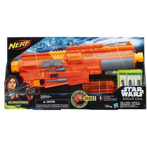 Star Wars Rogue One Jyn Erso Blaster GlowStrike 6 Darts Motorized