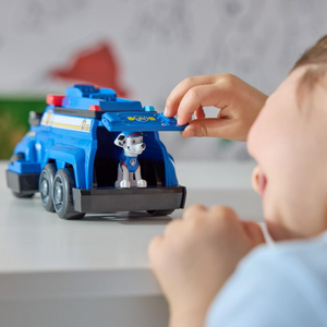 Paw Patrol Chase Team Cruiser Vehicle with 6 Pups Retractable Winch Play Action