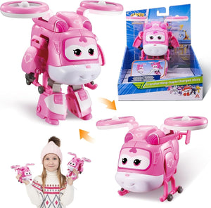 Super Wings 5 Inch Scale Transforming Figure Airplane Plane Jett Dizzy Chase