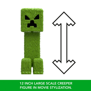 Minecraft Large Scale Action Figure 12-inch Posable Creeper New Toy