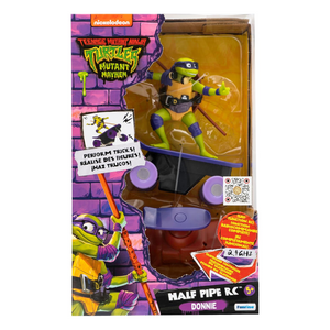 Teenage Mutant Ninja Turtle Donatello Half Pipe RC Vehicle Ages 5+ New Toy