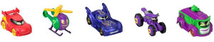 Fisher-Price DC Batwheels Metal Diecast 1:55 Scale 5 Pack Cars Batcave Batman