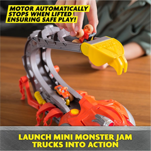 Monster Jam El Toro Loco Venom Velocity Scorpion Playset Mini Trucks Ages 3+