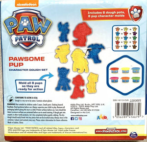 Paw Patrol Play Doh Pawsome Pup Character 6 Dough