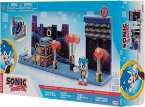 Sonic the Hedgehog 2.5 inch Studiopolis Zone Action Figure Playset Ramp Balls