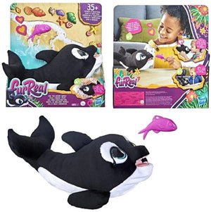 FurReal Koi Kisser Whale Interactive Electronic Pet Plush Ages 4+ New Toy Fish