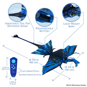 RC Banshee Flying Dragon Deluxe Remote Control New Toy Bird