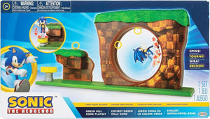 Sonic Hedgehog Green Hill Zone Playset Ages 3+ New Toy Video Game Play