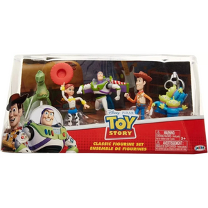 Disney Toy Story Classic 5 Pack Figures Woody Buzz Lightyear Jessie Rex Aliens