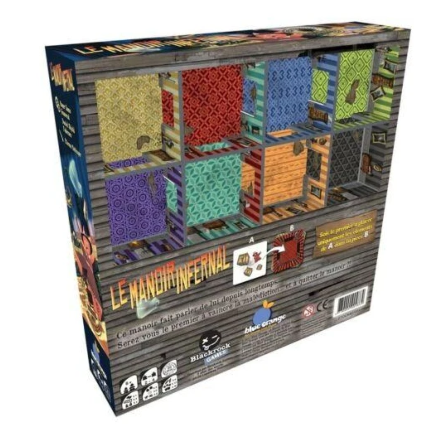 Shaky Manor The Tilted Treasure Hunt Kids Game Mansion Hill Board Ghost Snake