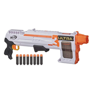 Nerf Ultra 3 Blaster Pump Action 8-Dart Internal Clip 8 Ultra Darts Ages 8 Plus