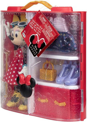 Minnie Mouse Fabulous Fashion Closet Ages 3+ New Toy Doll Dress Shoes Play Gift