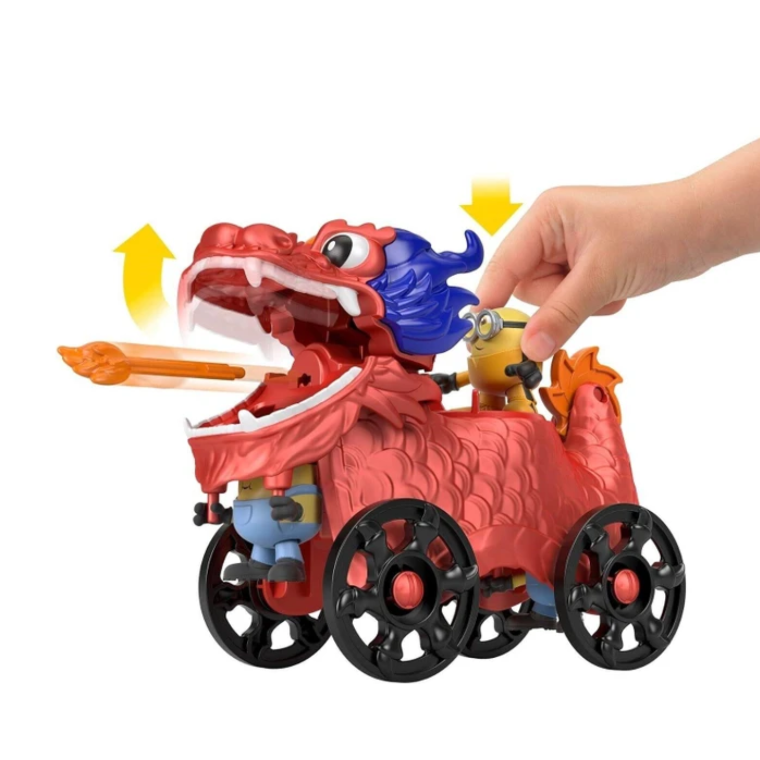 Imaginext Fisher Price Minions Rise of Dragon Disguise Vehicle play gift