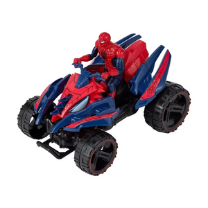 Spider-Man Quadricycle Ride On Toy Red Blue Black Superhero Play Kids 6+
