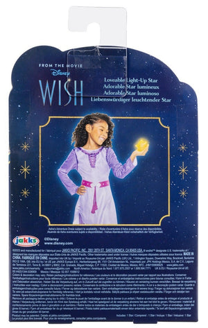 Disney Wish - Wishing Star with Light and Sound Soft Squishy Body Sparkle