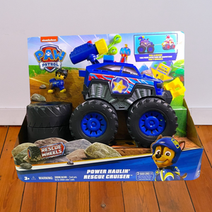 PAW Patrol Rescue Wheels Chase Power Haulin’ Cruiser Truck with Winch & Launcher