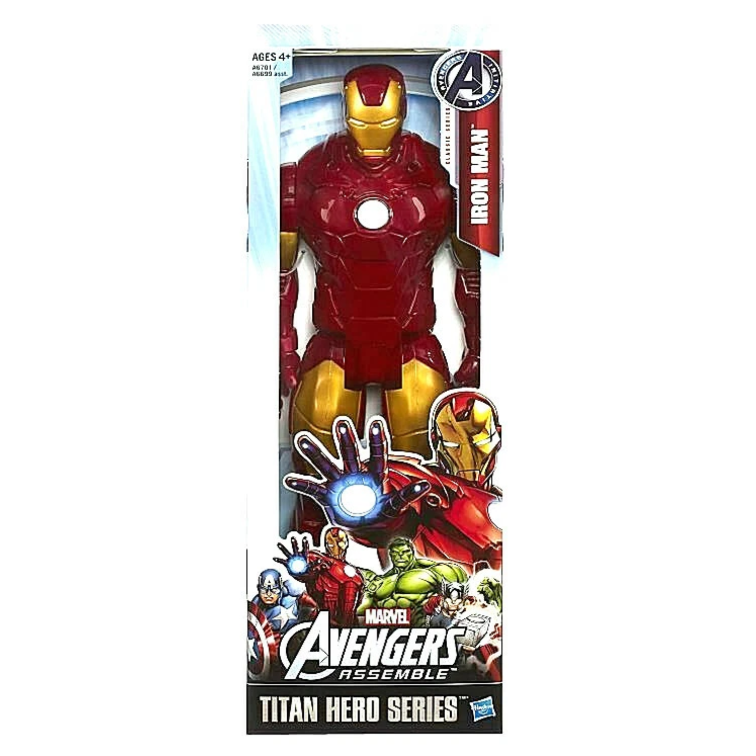 Marvel Avengers Titan Hero Series Iron Man 12" Action Figure Toy Ages 4+