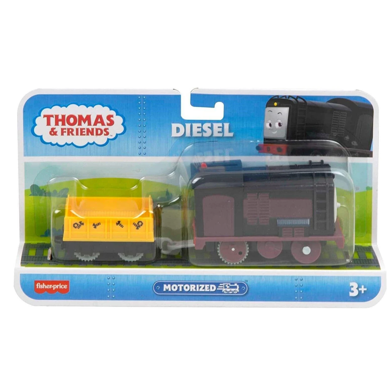 Thomas & Friends Motorised Trackmaster. Master Diesel Train Engine, Multicolor