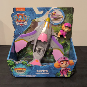 PAW Patrol Skye Jungle Pups Vehicle New Toy Truck with Collectible Action Figure