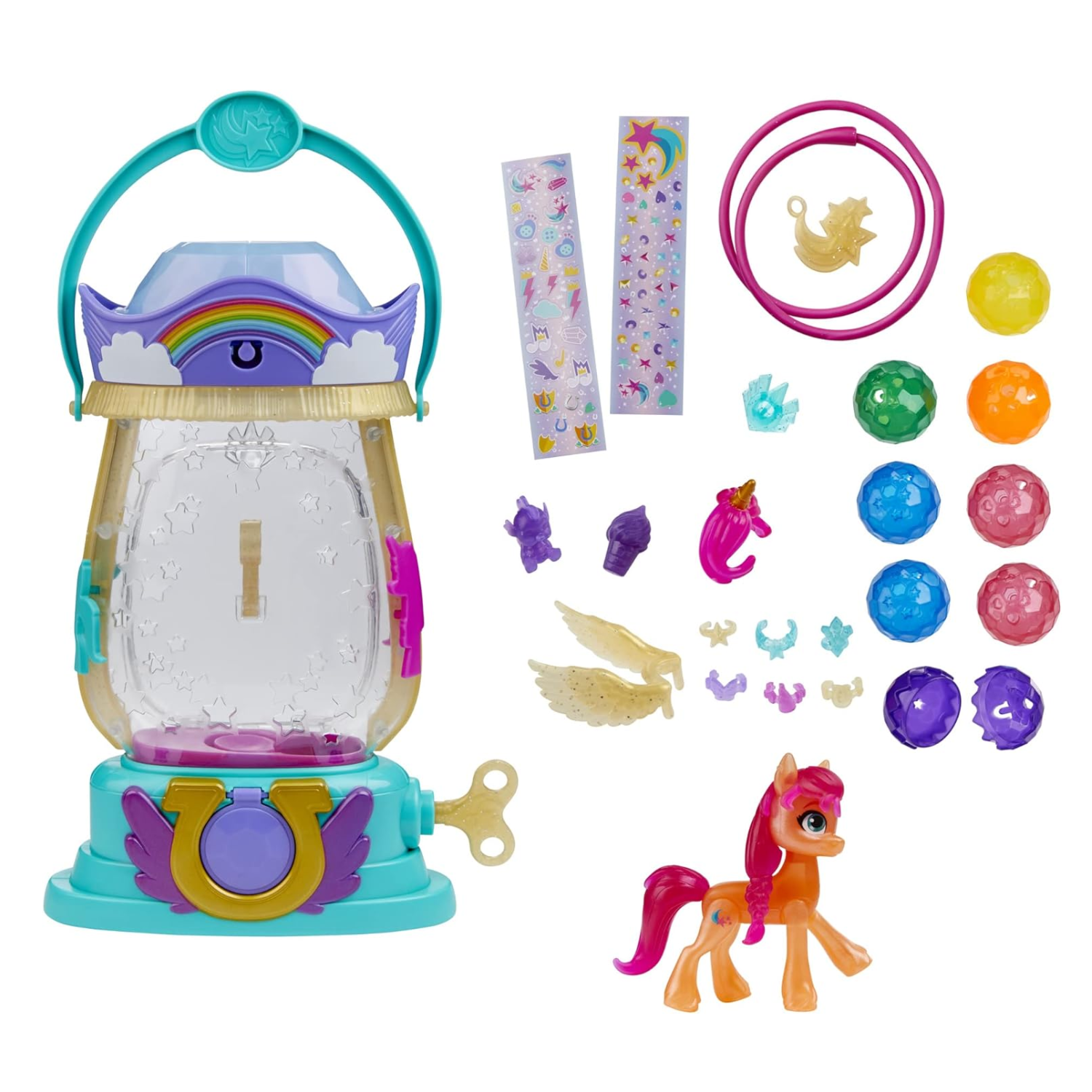 My Little Pony Sparkle Reveal Lantern Sunny Starscout Figure 15 Surprises Age 5+