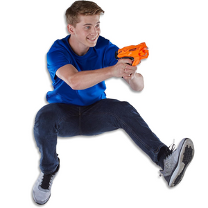 Nerf Elite Accustrike Quadrant Blaster 4 Dart Drum Compact Shot Ages 8 Plus Play