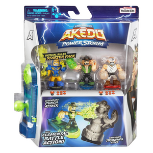 Akedo Legends of Powerstorm Starter Pack Legendary Punch Attack New Toy