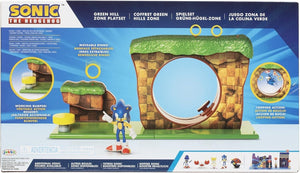 Sonic Hedgehog Green Hill Zone Playset Ages 3+ New Toy Video Game Play