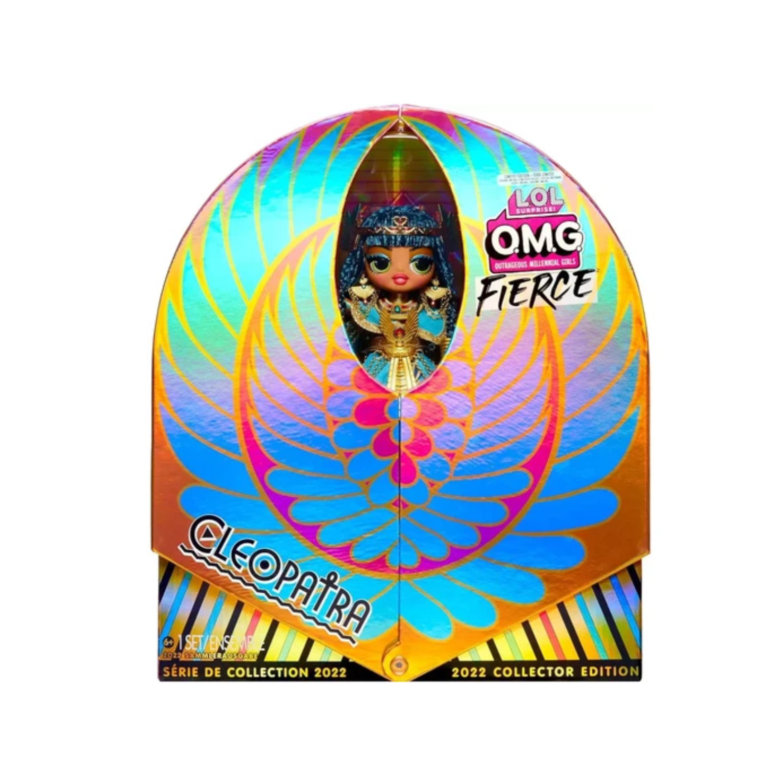 L.O.L. SURPRISE OMG Fierce Limited Edition Premium Collector Cleopatra Doll LOL