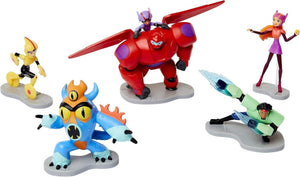 Big Hero 5 Pieces Figure Set 3.5-inch figures Baima Hiro Fred Wasabi Go Honey